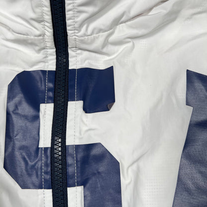 Y2K Polo Ralph Lauren "USA" White Anorak Jacket SIze Medium USED v19032
