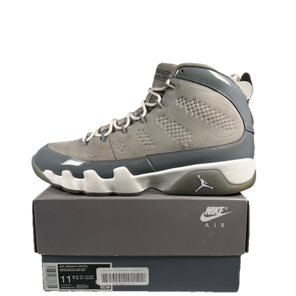 Jordan 9 Cool Grey (2025) Size 11.5 USED s23821