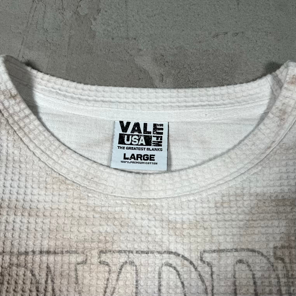 Vale Valley Dreams Hong Kong Waffle Thermal Size Large USED x18919