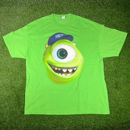 2013 Mike Wazowski Green Tee Size XXL USED v16777