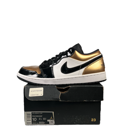 Jordan 1 Low Gold Toe (2019) Size 10 USED s19675