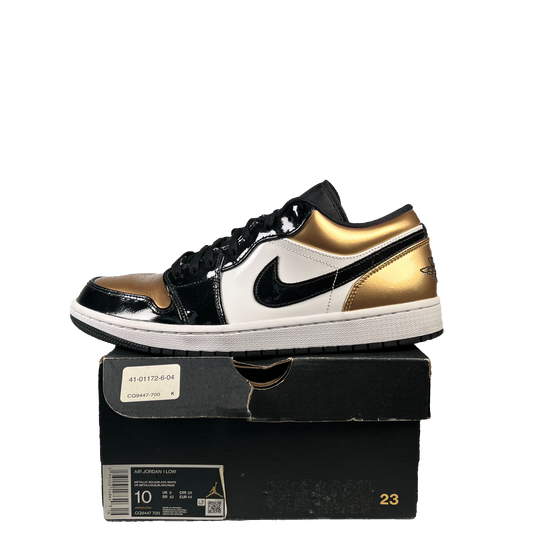 Jordan 1 Low Gold Toe (2019) Size 10 USED s19675