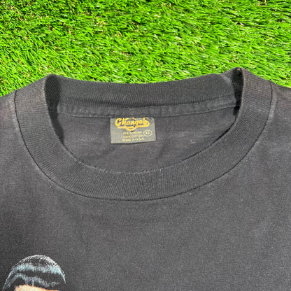 1991 Star Trek "Fleet vs. Klingons" Black Tee Size XL USED v18440
