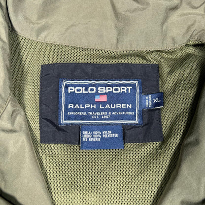 Polo Sport Ralph Lauren Black Track Jacket Size XL USED v19085