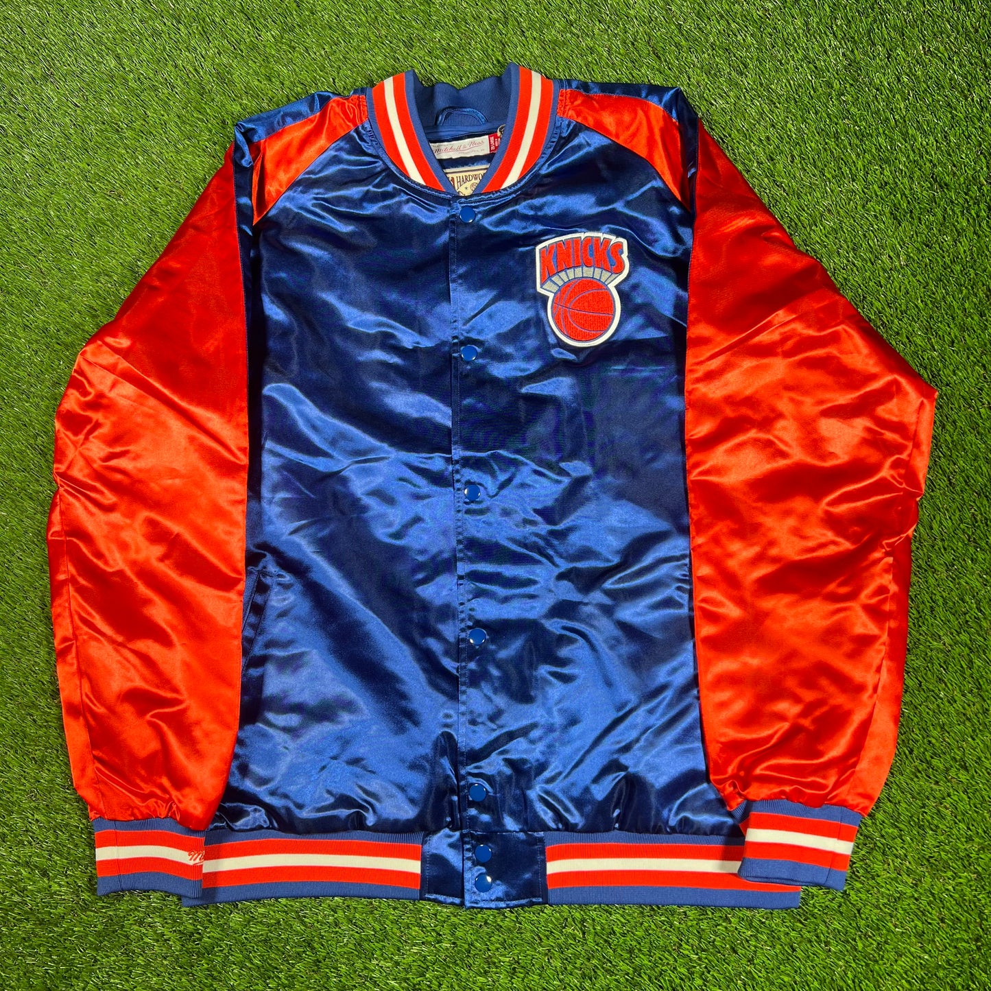 New York Knicks Mitchell & Ness Satin Jacket Size XXL NEW v17098