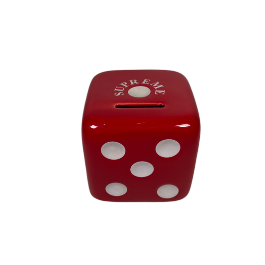 Supreme Ceramic Dice Piggy Bank Red (2011) USED x14330