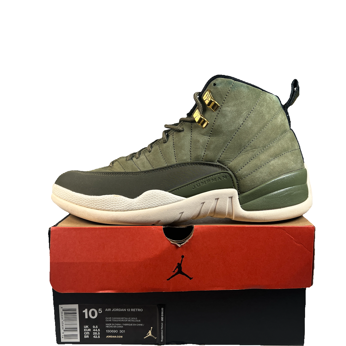 Jordan 12 Chris Paul Class of 2003 (2018) Size 10.5 USED S23017