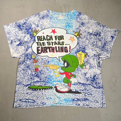 1993 Marvin the Martain Reach for the stars Full Print Size Medium USED v6326