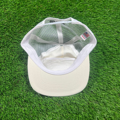 Supreme Camacho Mesh Back 5 Panel Ivory Hat NEW x16161