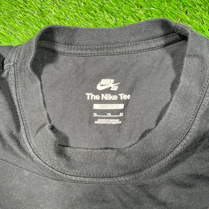 Nike SB Tow Truck Black Tee Size XL USED v18097