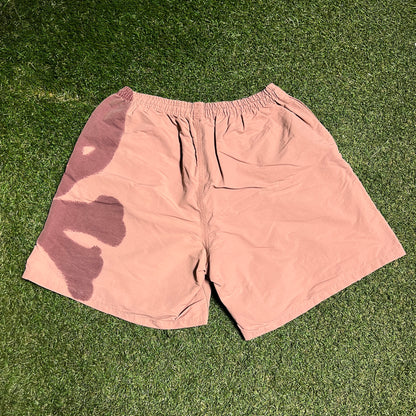 Travis Scott Cactus Jack For Mastermind Skull Shorts Washed Red Size Medium USED X14280