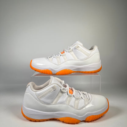 Jordan 11 Low Citrus (2021) Size 8.5M/10W USED s20203