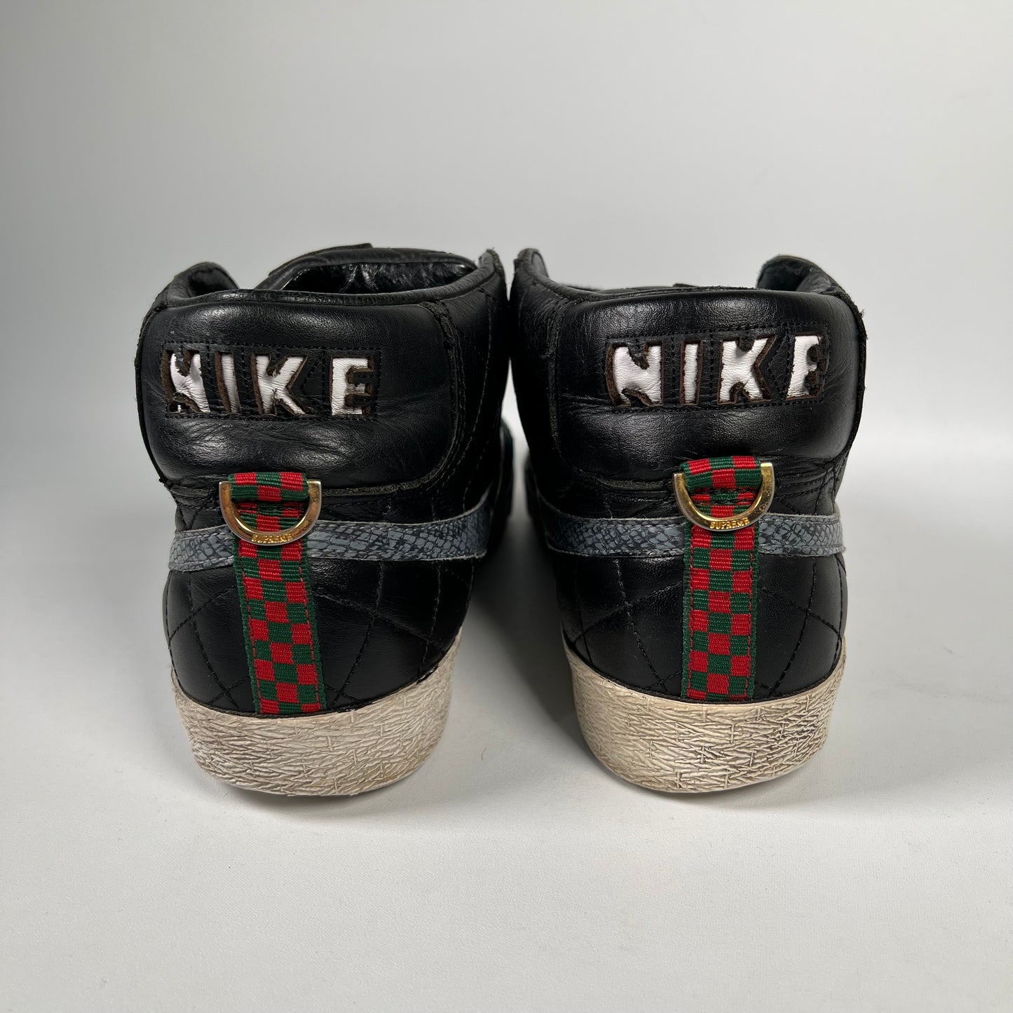 Nike SB Blazer Supreme Black 2005 Size 10 USED s11151