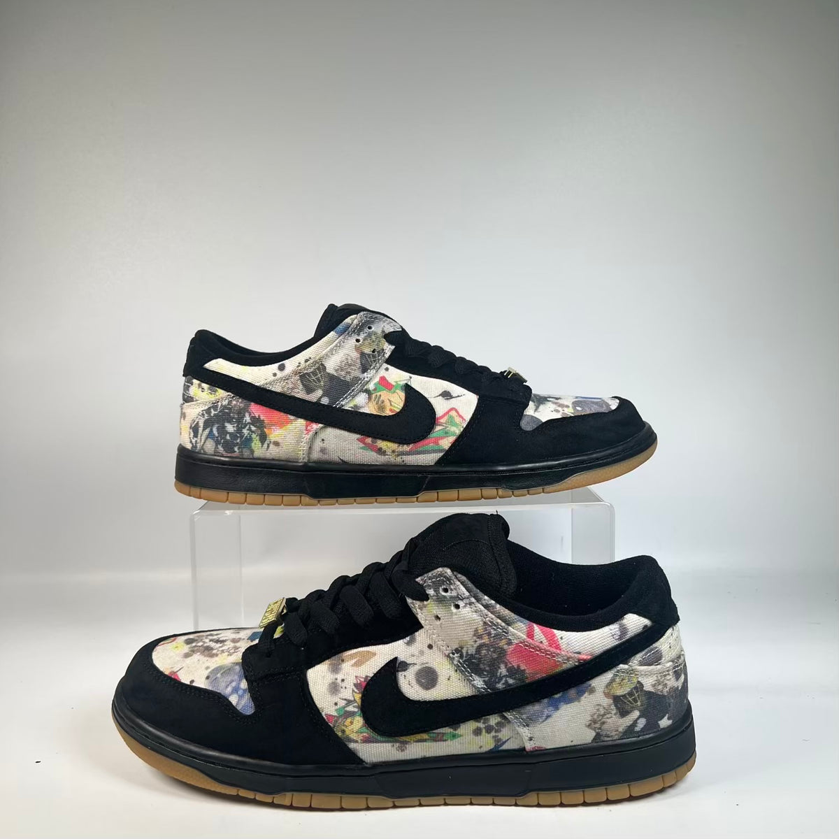 Nike SB Dunk Low Supreme Rammellzee (2023) Size 11.5 USED s23614
