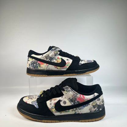 Nike SB Dunk Low Supreme Rammellzee (2023) Size 11.5 USED s23614