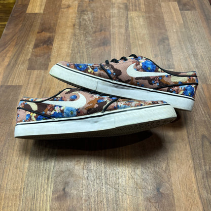 Nike SB Stefan Janoski Digi Floral Blue Size 11 USED s17425
