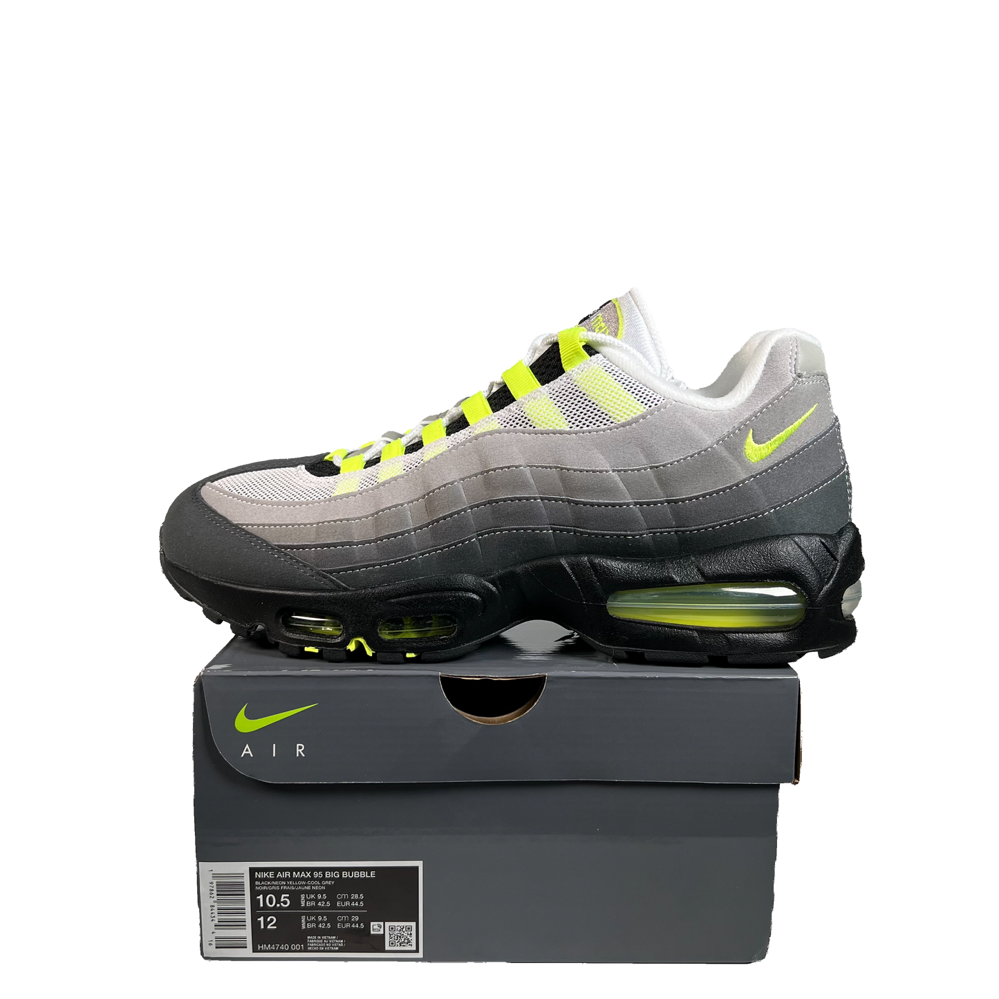 Nike Air Max 95 Big Bubble Neon (2025) Size 10.5 NEW s22430