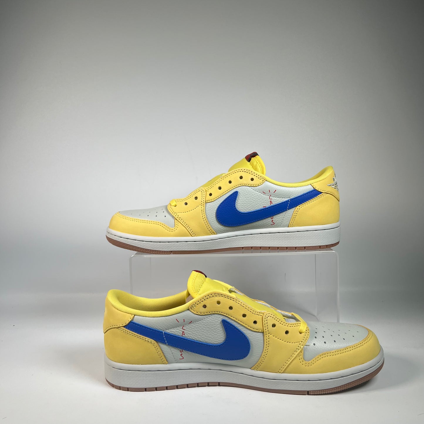 Jordan 1 Low Travis Scott Canary (2024) Size 10.5m / 12w NEW s21909
