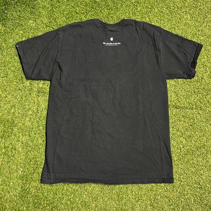 2010s Mac X Galazy Add a New Mac Black Tee Size Large USED v16255