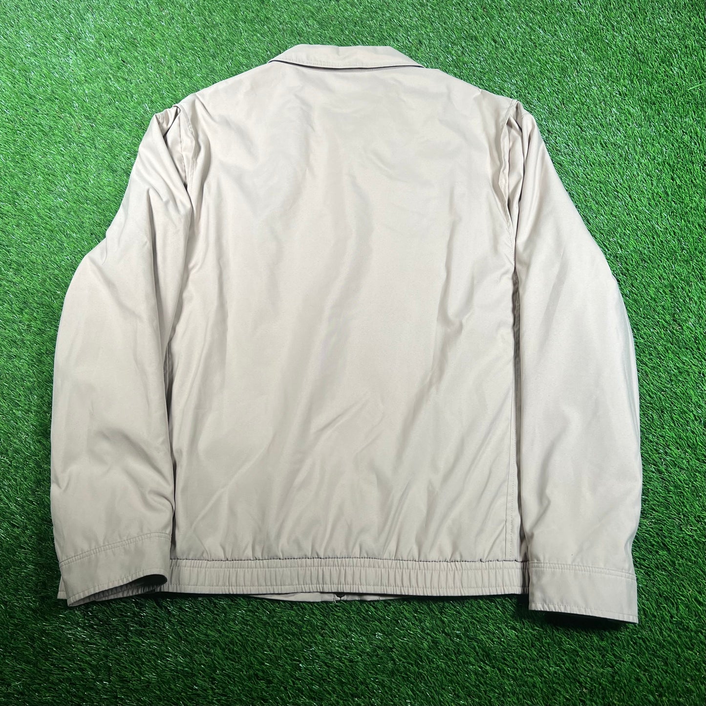 Y2K Polo Ralph Lauren Khaki Lightweight Jacket Size XXL USED v17999