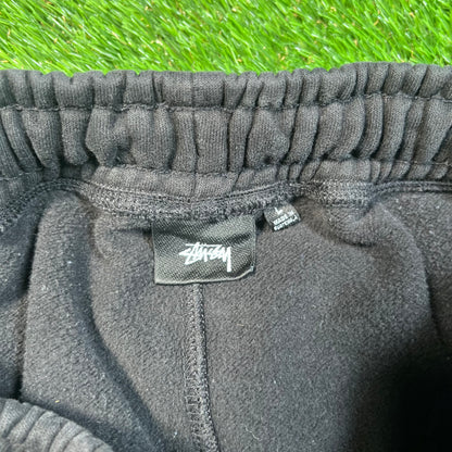 Stussy Black Sweatpants Size Large USED x16809