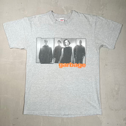 1998 Garbage Tour Grey Tee Size Large USED v20229