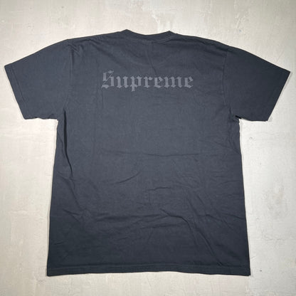 Supreme Slayer Black Tee (2016) Size XL USED x17262
