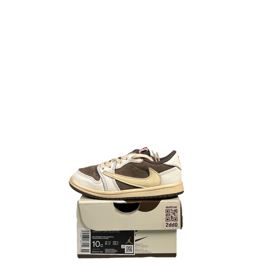 Jordan 1 Low Travis Scott Reverse Mocha (2022) Size 10c USED s19565