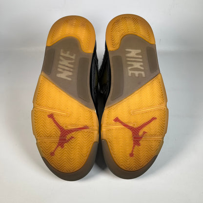 Jordan 5 Off White Muslin (2020) Size 8.5 USED s21718