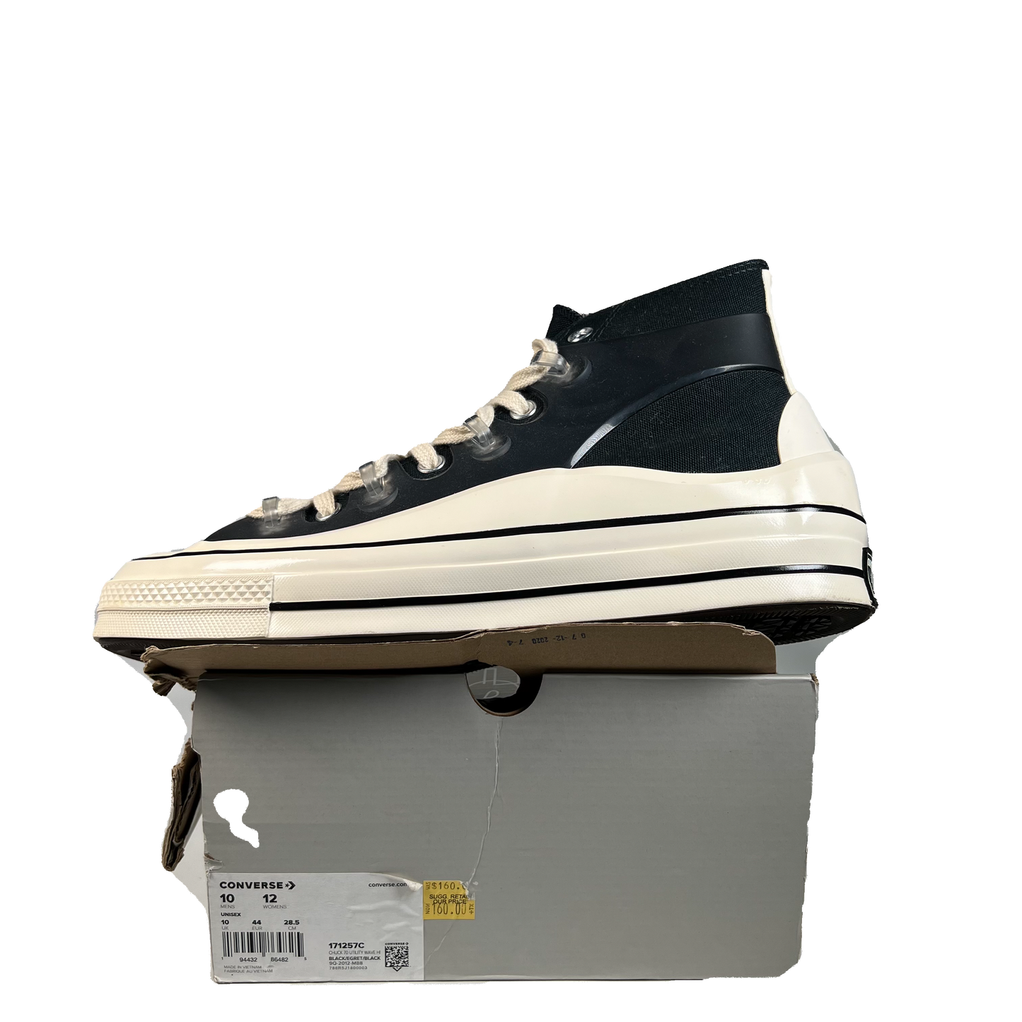Converse Chuck Taylor All Star Kim Jones Black (2021) Size 10 USED s22427