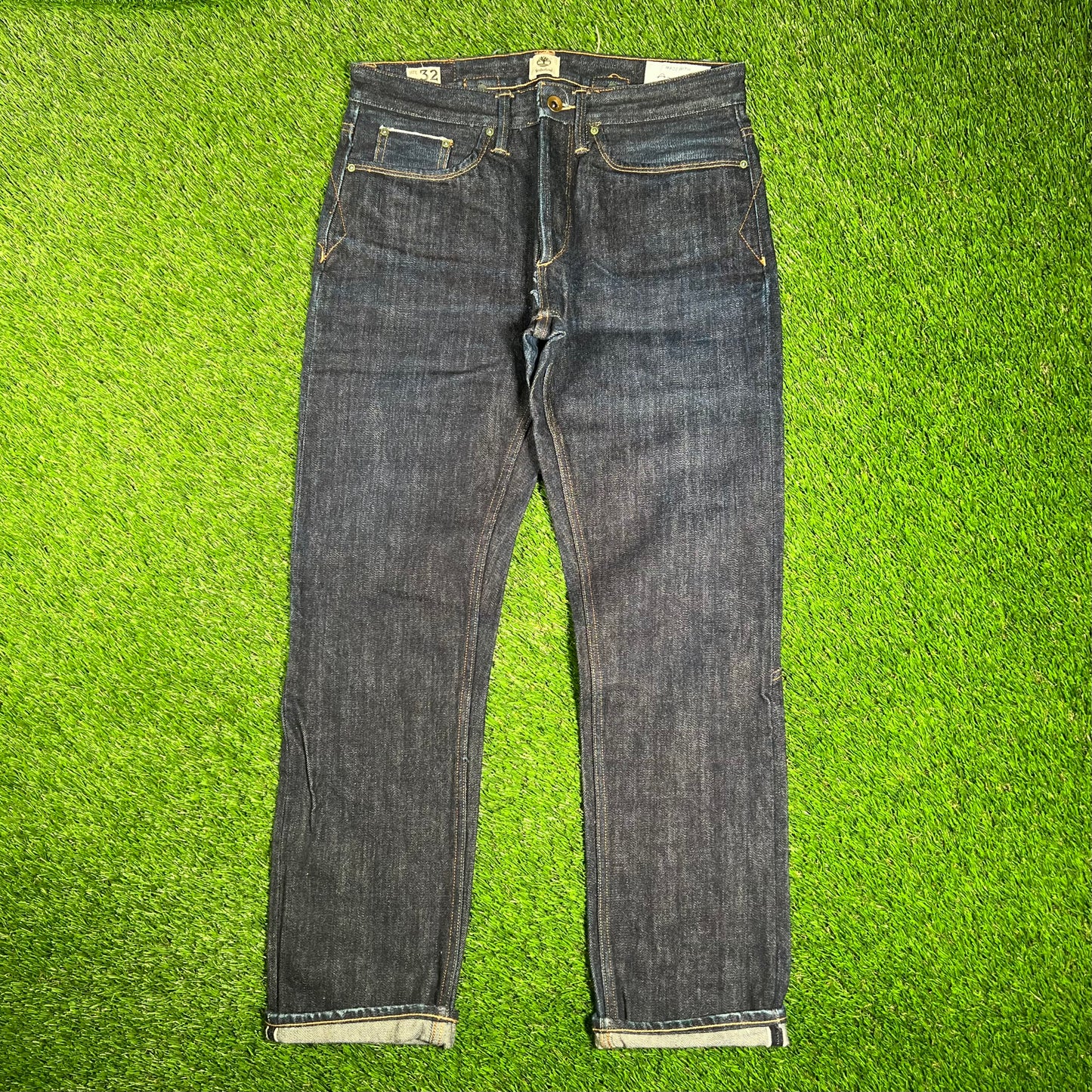 Timberland Amrat Selvedge Denim Size 32 USED v17777