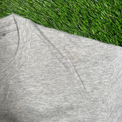 Kaws Uniqlo Double X Grey Tee Size Large USED x15683