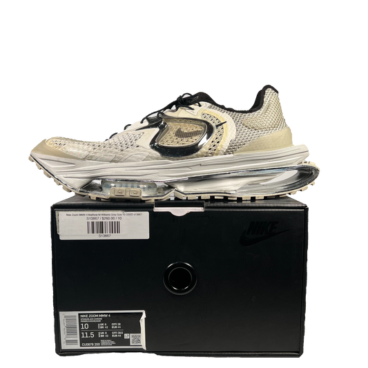 Nike Zoom MMW 4 Matthew M Williams Grey Size 10 USED s13867