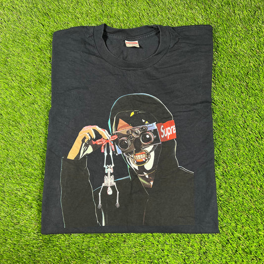 Supreme Creeper Navy Blue Tee Size XL USED x14427