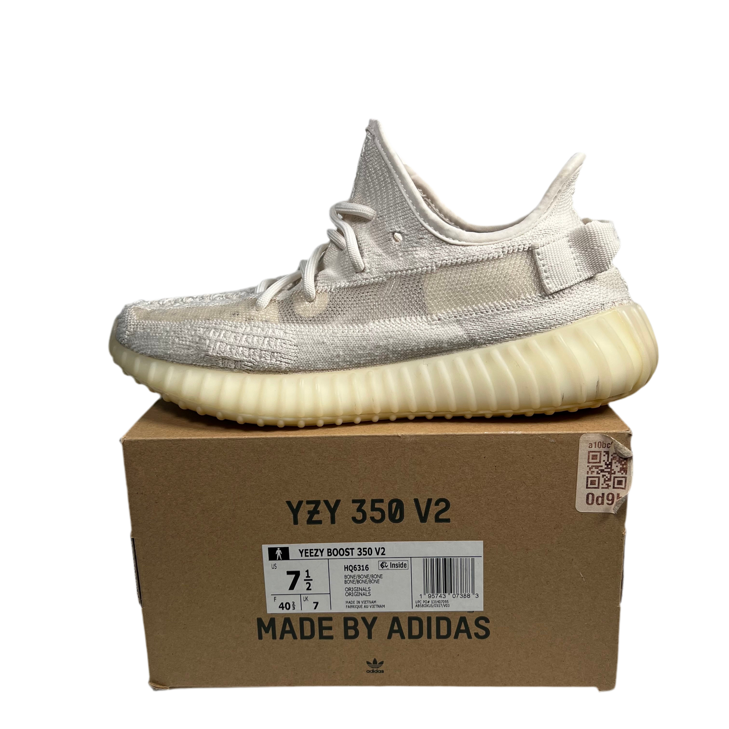 Yeezy 350 Bone Size 7.5 USED s17485