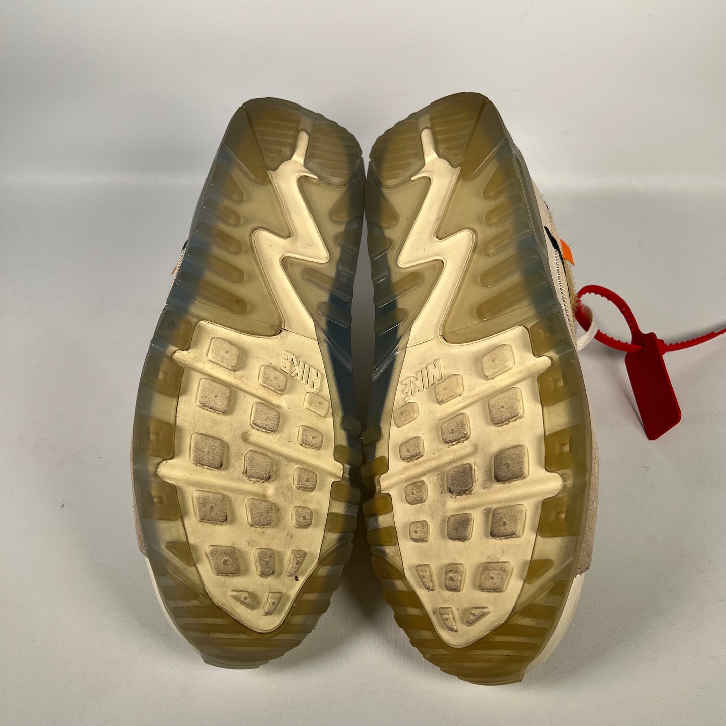 Nike Air Max 90 Off White The 10 Size 10 USED s13953