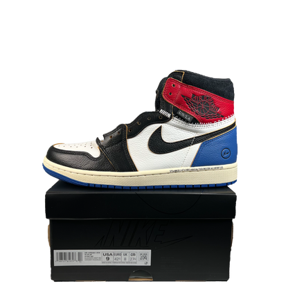 Jordan 1 High Fragment Union Varsity Red Sport Royal (2026) Size 9 NEW s21876