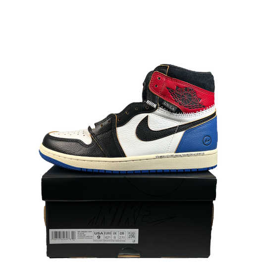 Jordan 1 High Fragment Union Varsity Red Sport Royal (2026) Size 9 NEW s21876