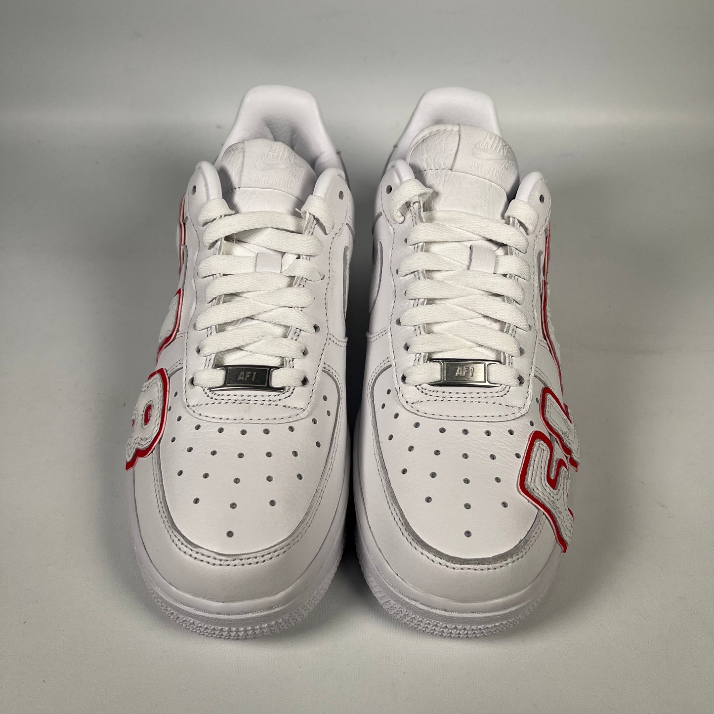 Nike x CPFM "Nike By You" Air Force 1 White/Red (2019) Size 5 NEW s19185