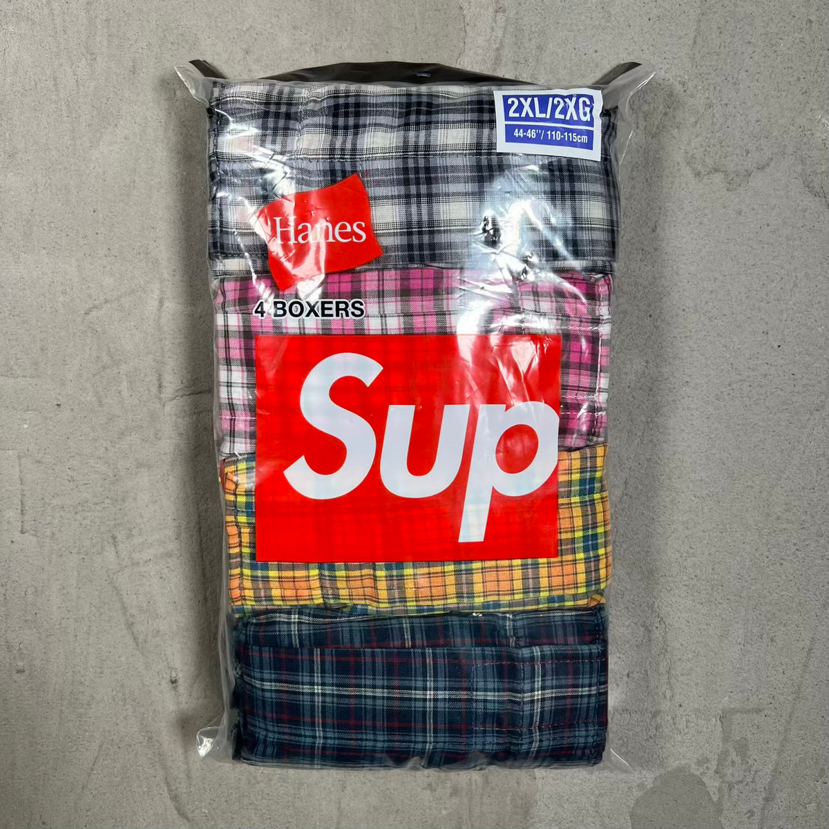 Supreme Boxer 4-Pack (2026) Size XXL NEW x18651