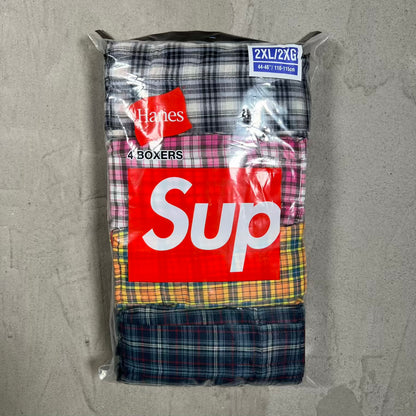 Supreme Boxer 4-Pack (2026) Size XXL NEW x18651