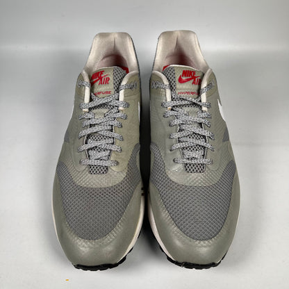Nike Air Max 1 Hyperfuse Matte Silver (2012) Size 9.5 USED s19490