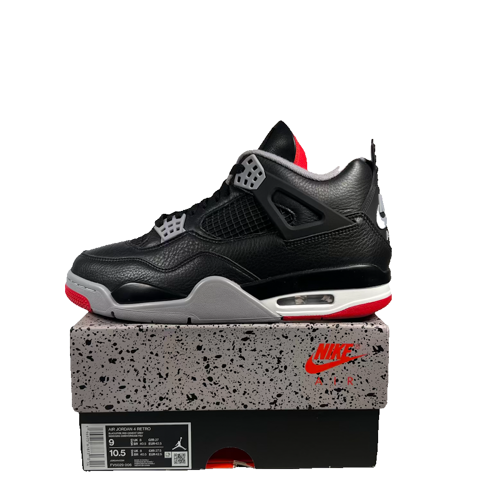Jordan 4 Bred Reimagined (2023) Size 9 USED s23726