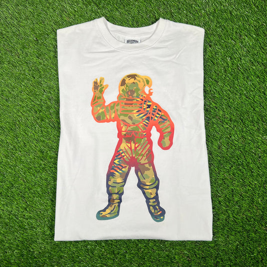 Billionaire Boys Club White Astronaut Tee Size Medium USED x15258