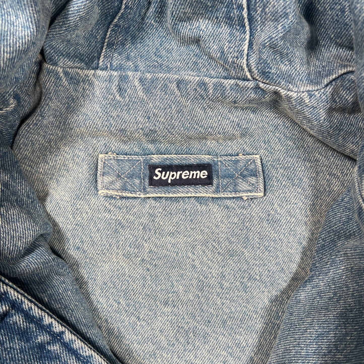 Supreme Reversible Faux Fur Denim Hooded Work Jacket (2026) Size XL NEW x16492