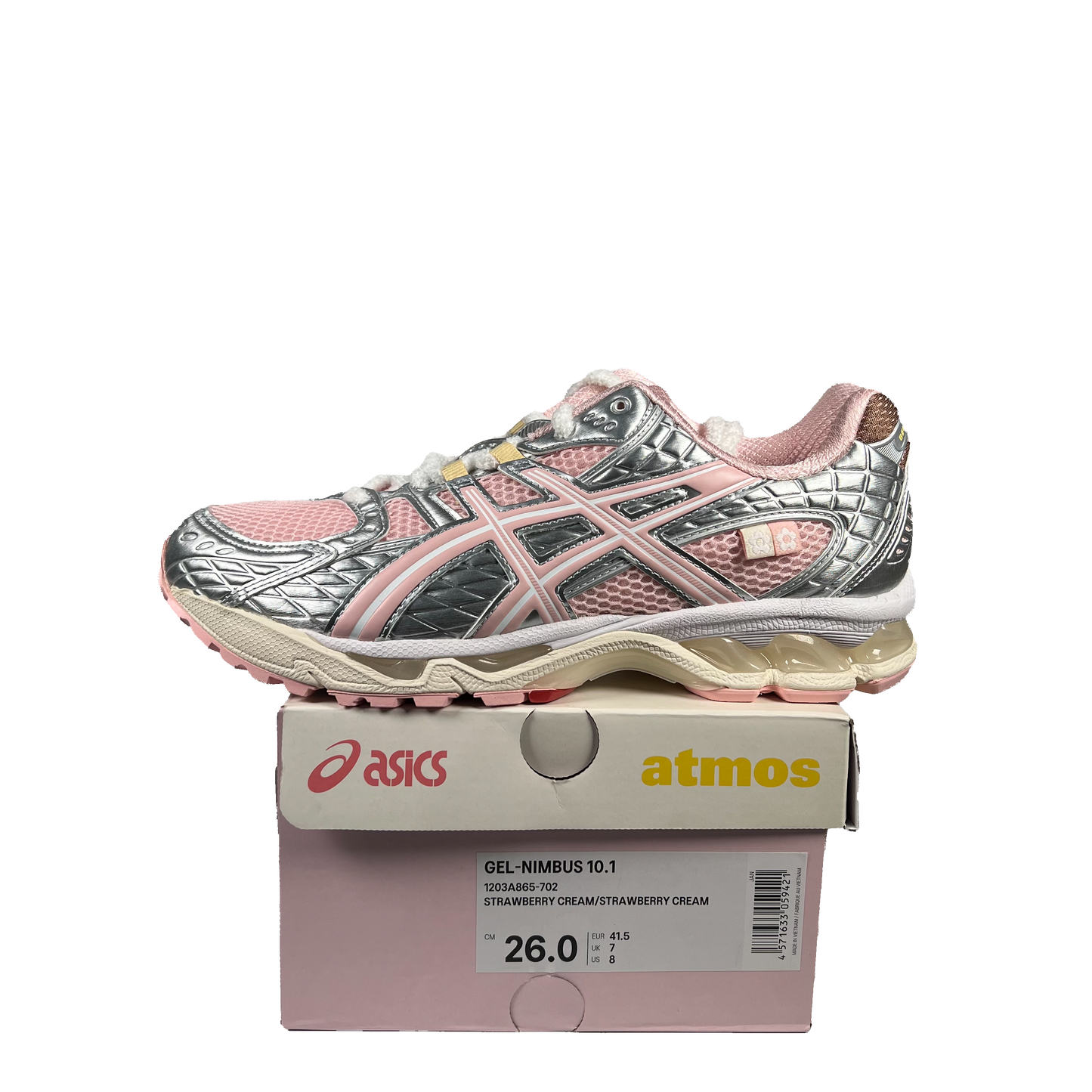 Asics Gel-Nimbus Vandy The Pink Atmos Banana Split Strawberry (2025) Size 8 NEW s19365