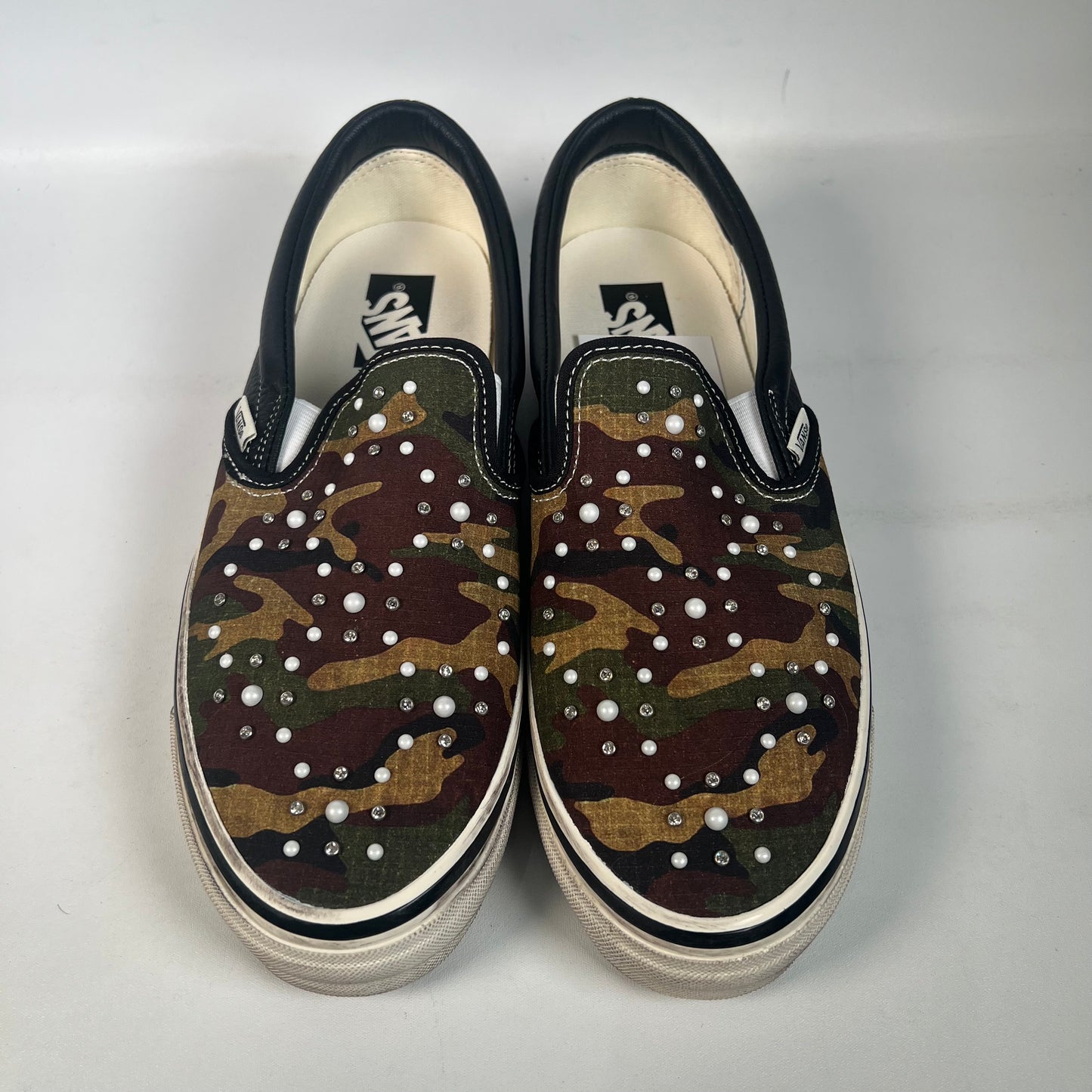 Vans LX Classic Slip On Pearlized Camo Black (2026) Size 10 NEW s22529