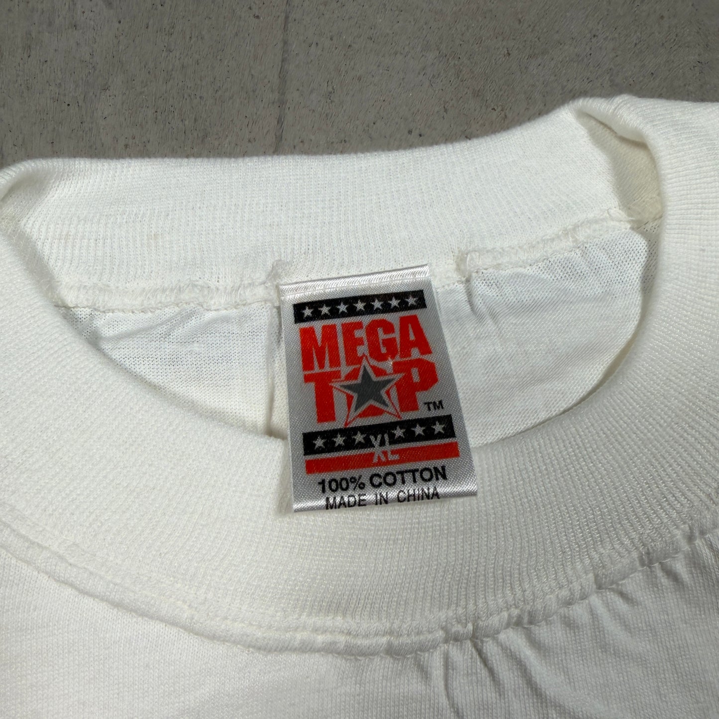 1992 Lethal Weapon 3 Promo White Tee Size XL USED v18050