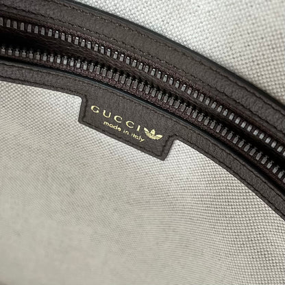 Gucci x Adidas Large Duffle Bag Beige/Brown X12550