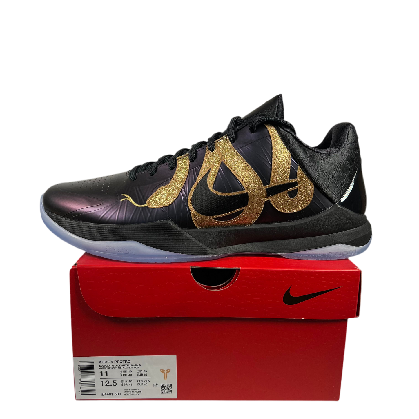 Nike Kobe 5 Protro Year of the Mamba Eggplant (2025) Size 11 NEW s18771